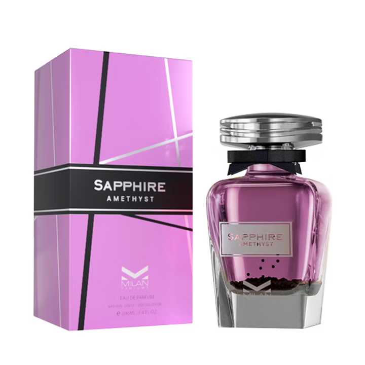 Milan Parfums Sapphire Amethyst Eau de Parfum - 100ml