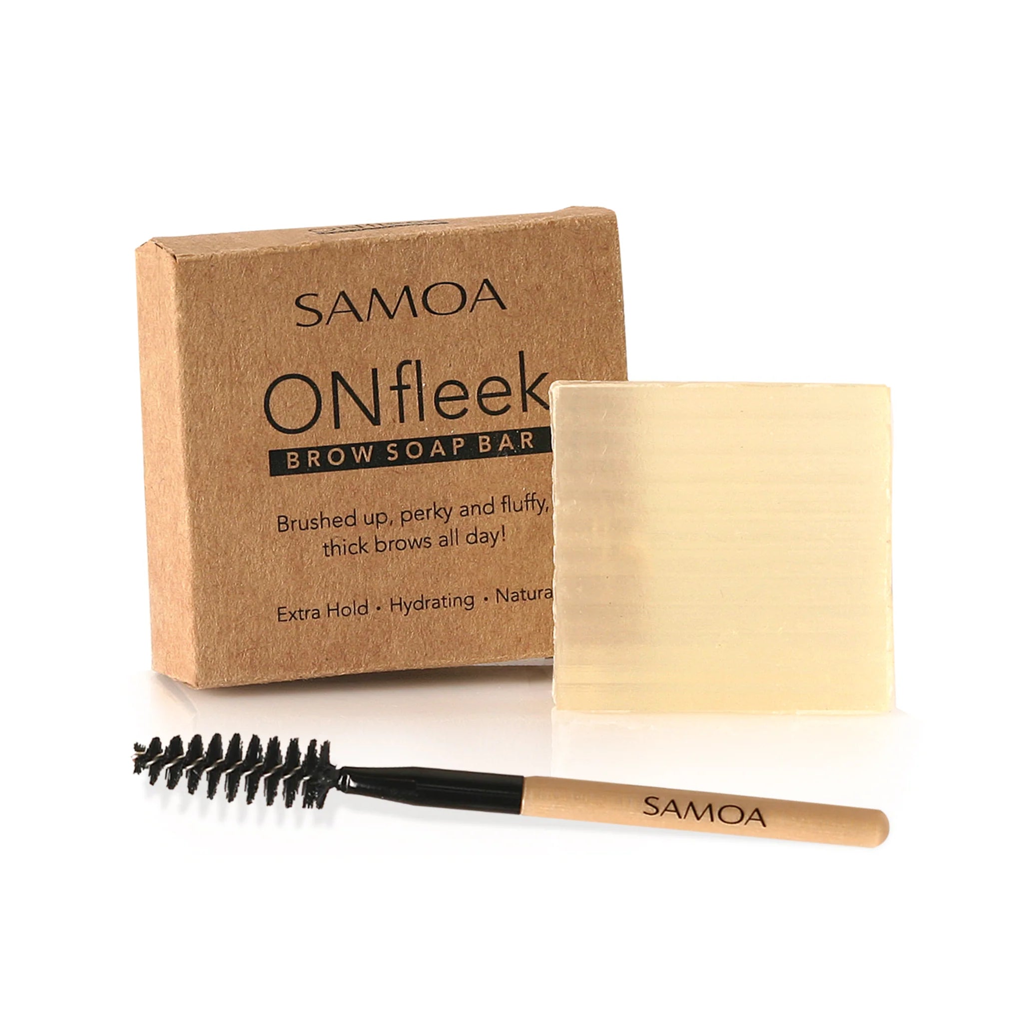 Samoa On Fleek Brow Soap Bar + Brush Bundle