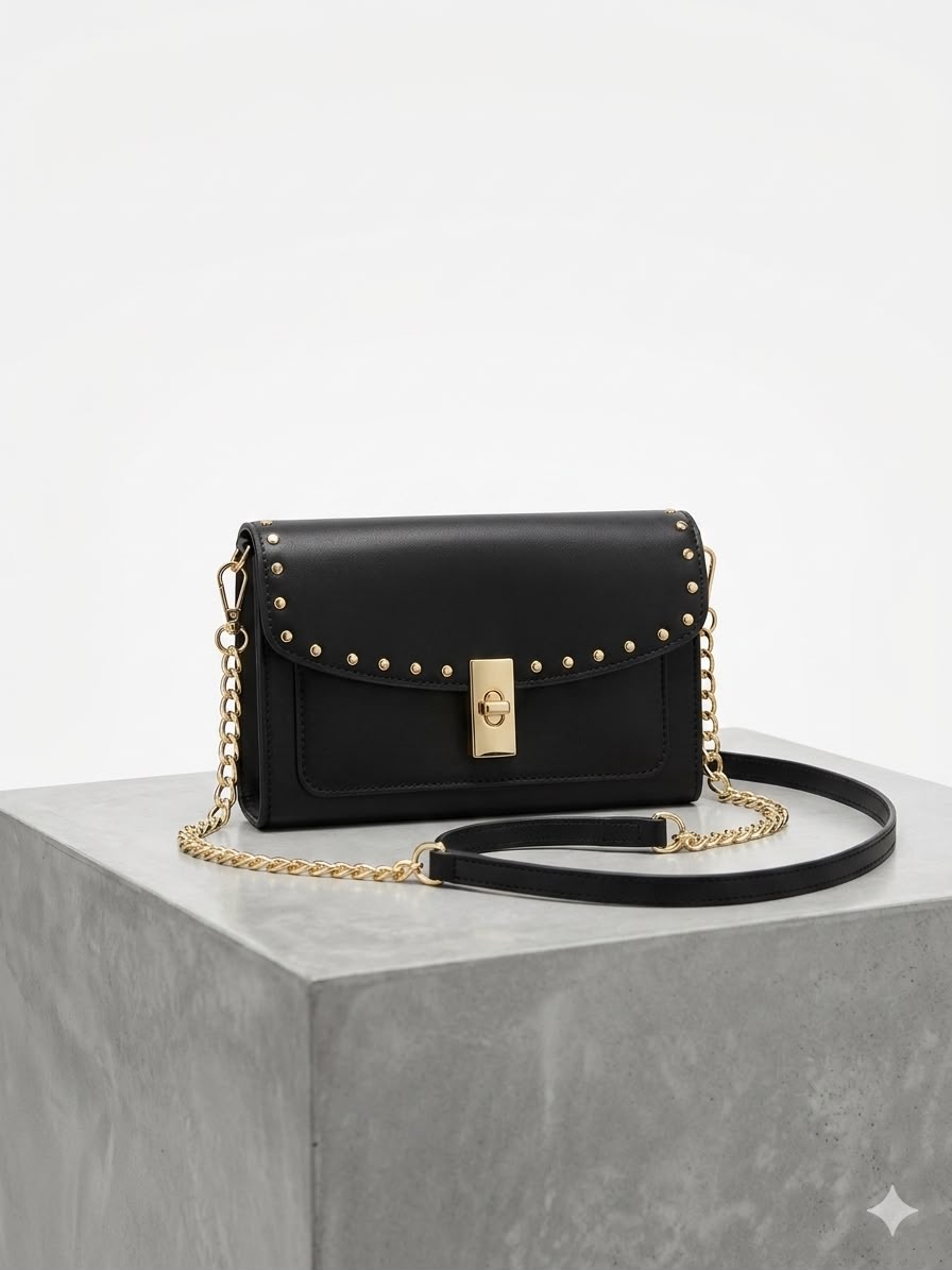 The Noir Luxe Crossbody
