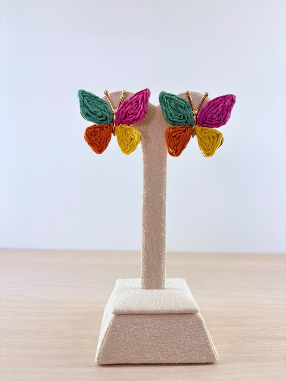 Rainbow Butterfly Earrings