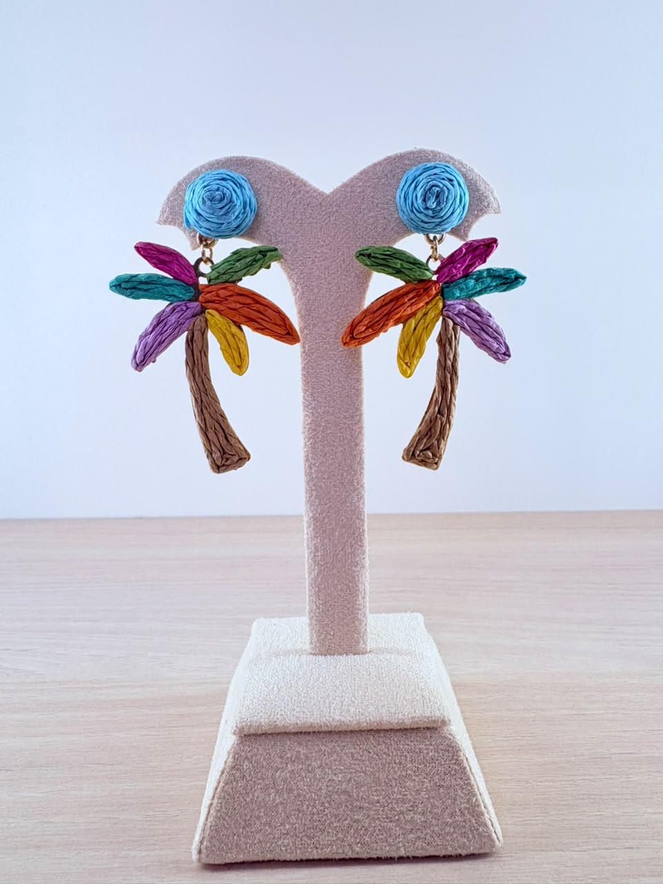 Tropical Palm Earrings