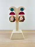 Botanical Bloom Drop Earrings