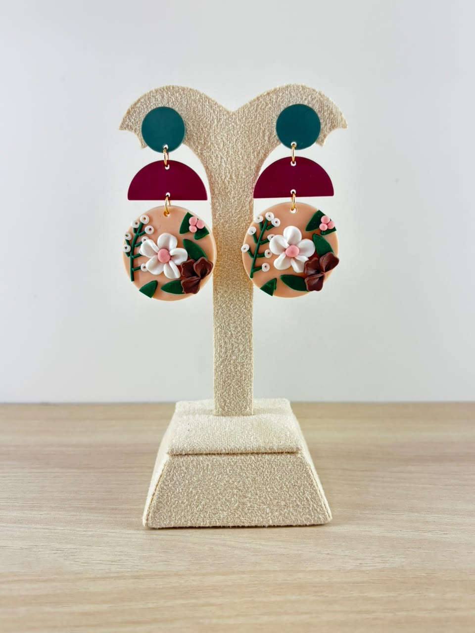 Botanical Bloom Drop Earrings
