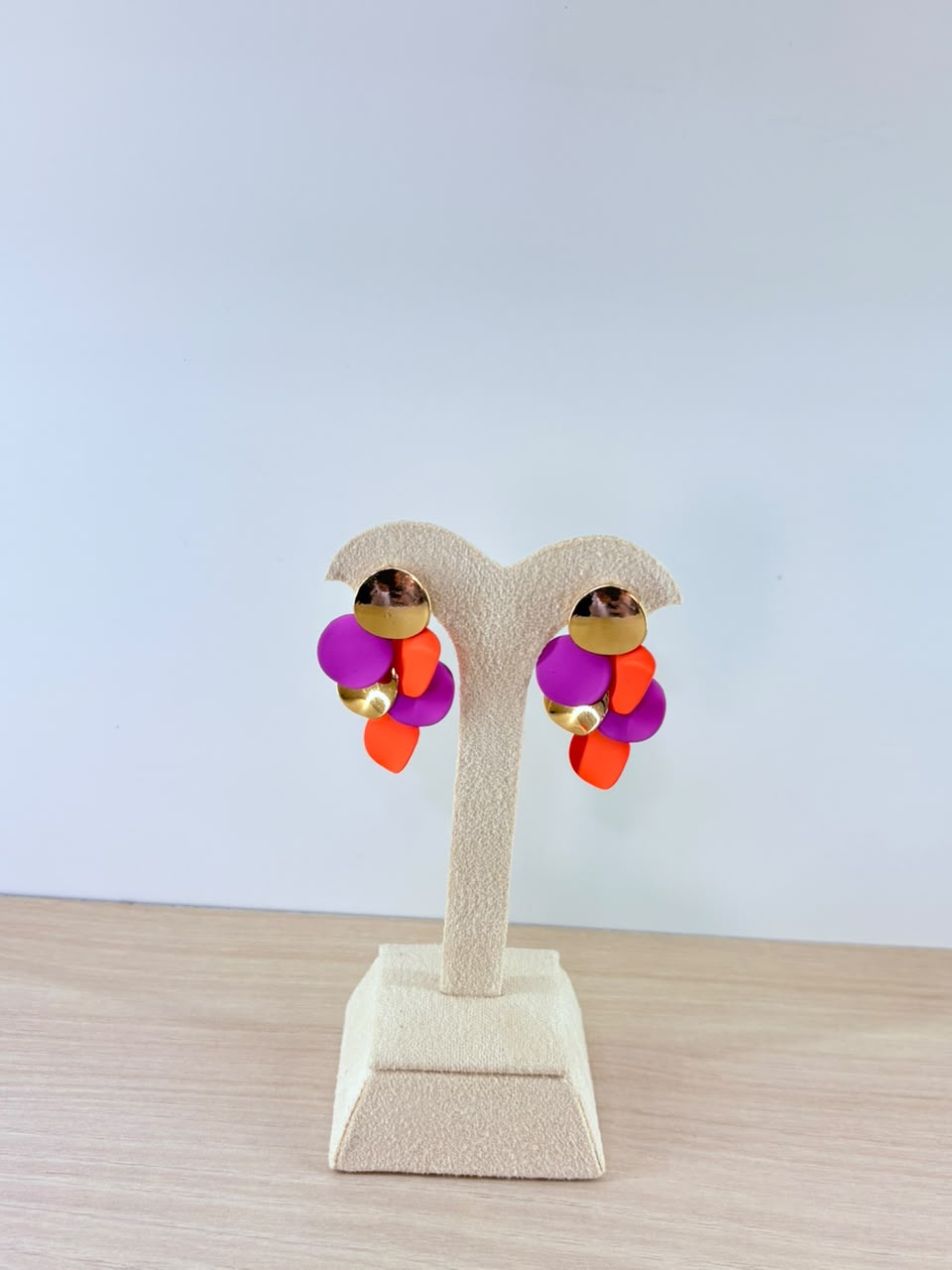 Neon Petal Earrings