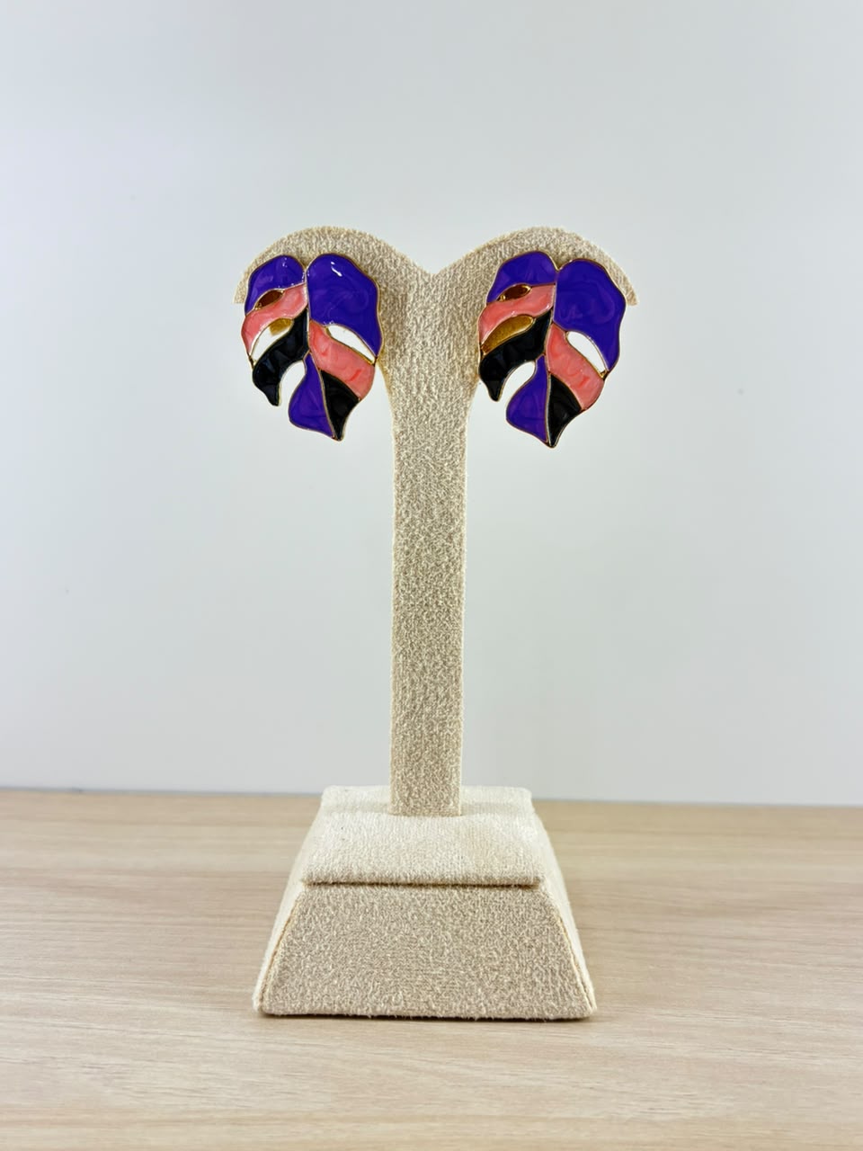 Tropical Leaf Earrings