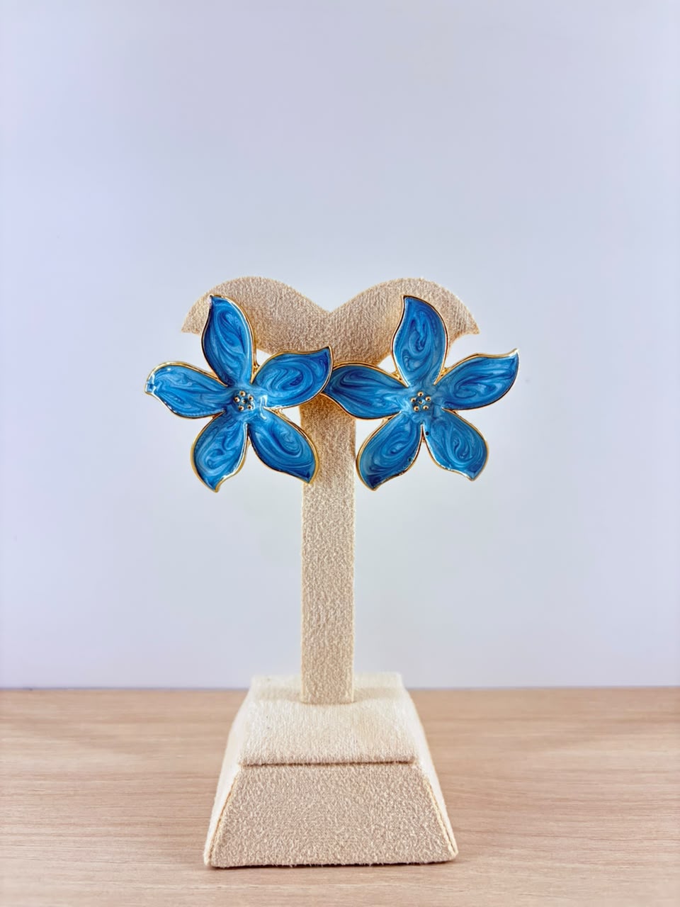 Azure Bloom Earrings