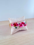 Pink Floral Resin Bangle