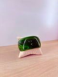 Emerald Green Resin bangle Bracelet