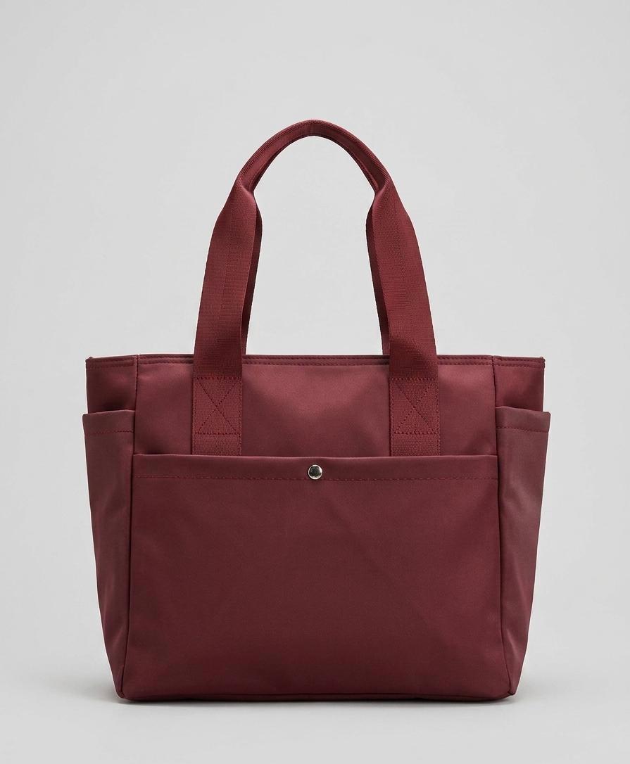 Burgundy Everyday Tote Bag