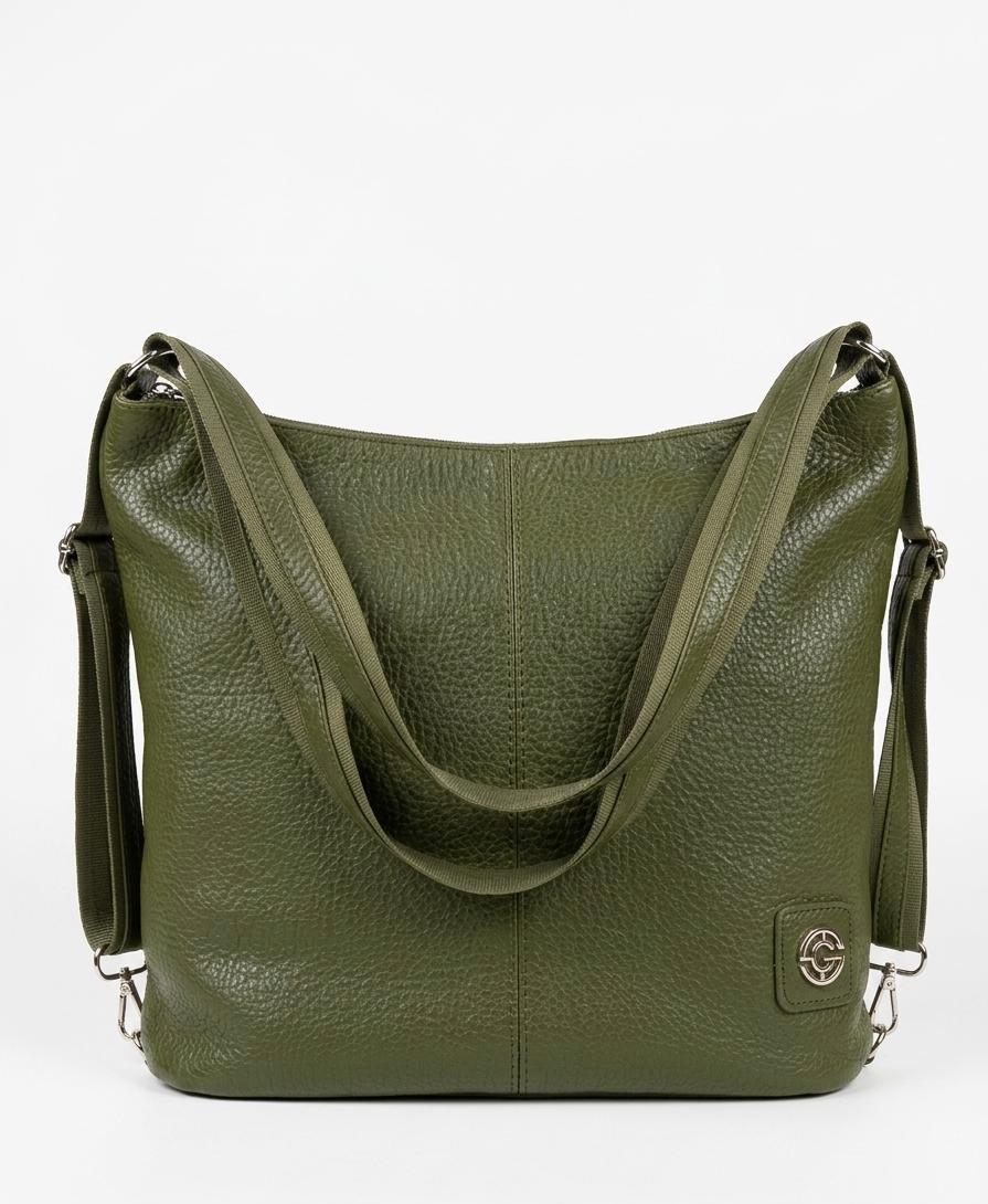 Olive Green Convertible Bag
