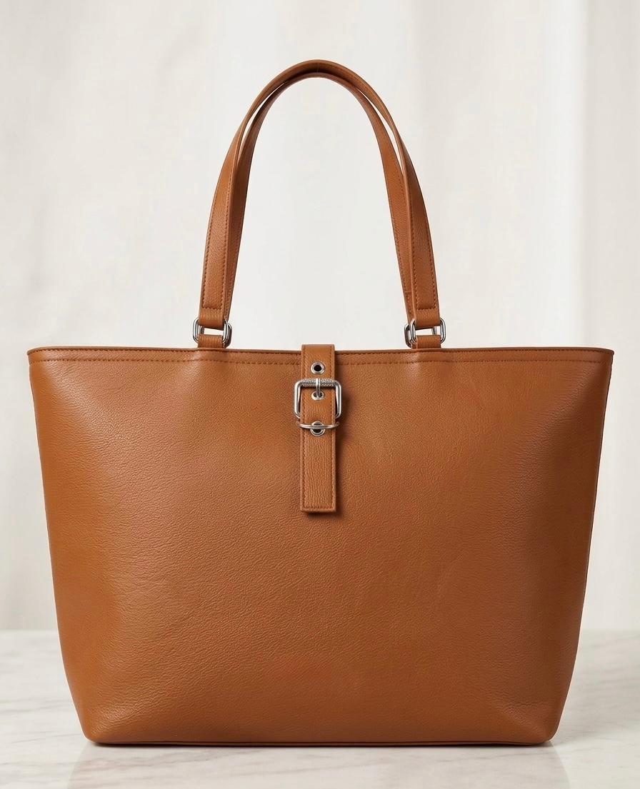 Tan Tote Bag