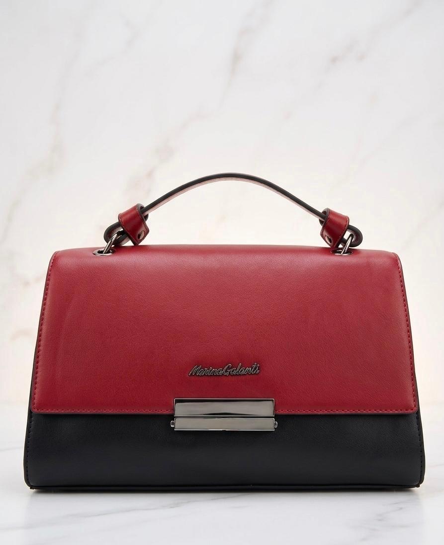 Red & Black Handbag