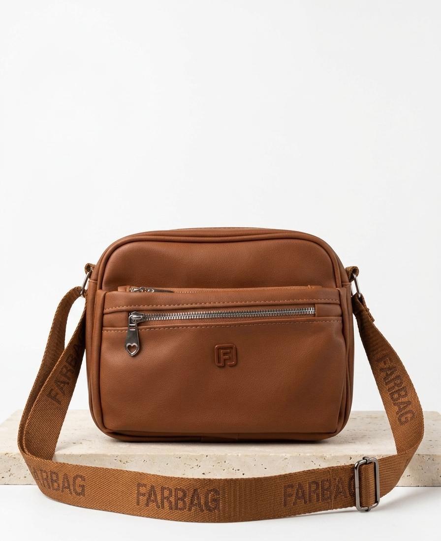 Tan Crossbody Bag