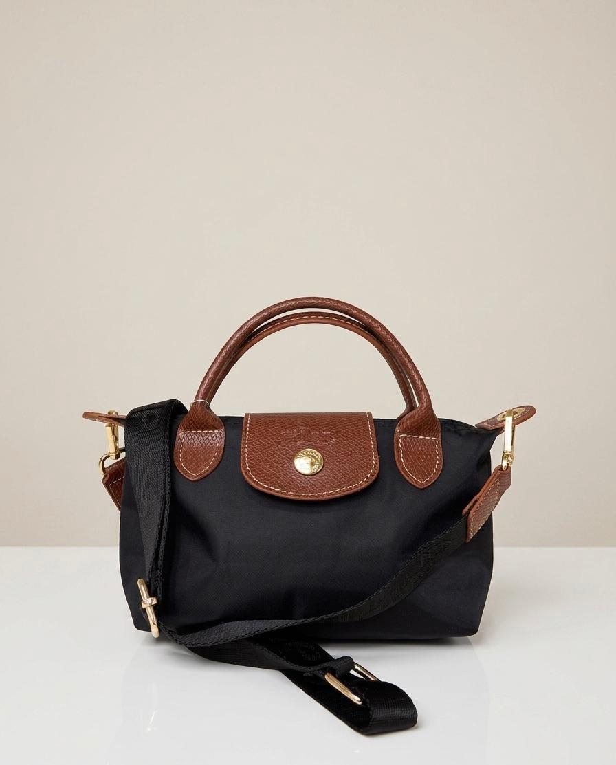 Black Mini Tote Bag