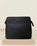 Black Dome Crossbody Bag