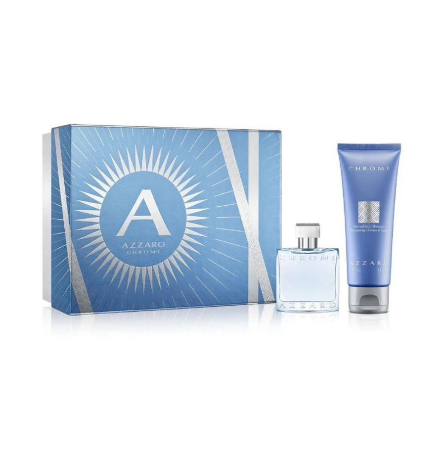 Azzaro Chrome Gift Set