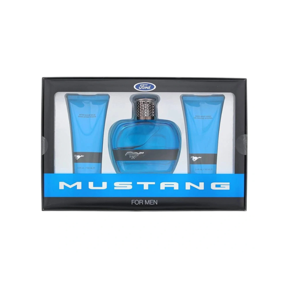 Mustang Blue Gift Set